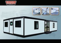 36 · 40ft Expandable Container House with Ensuite (L040