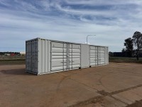 40ft 2 Door Forks Pockets