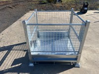 Unused Galvanised Stackable Steel Transport / Stor