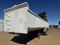 2004 Nem Triaxle Gravel Chassis Tipper Trailer