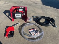 Unused 12V Fuel Transfer Pump with meter