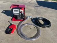 Unused 240V Fuel Transfer Pump with meter