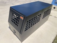 124 · Unused Heavy Duty Black Dog Box for Ute, Aluminium