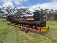 Case 1020 30ft With Comb Trailer.
