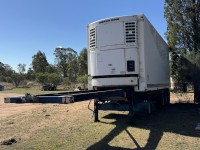 2004 Fte Refrigerated B Double Lead Trailer.